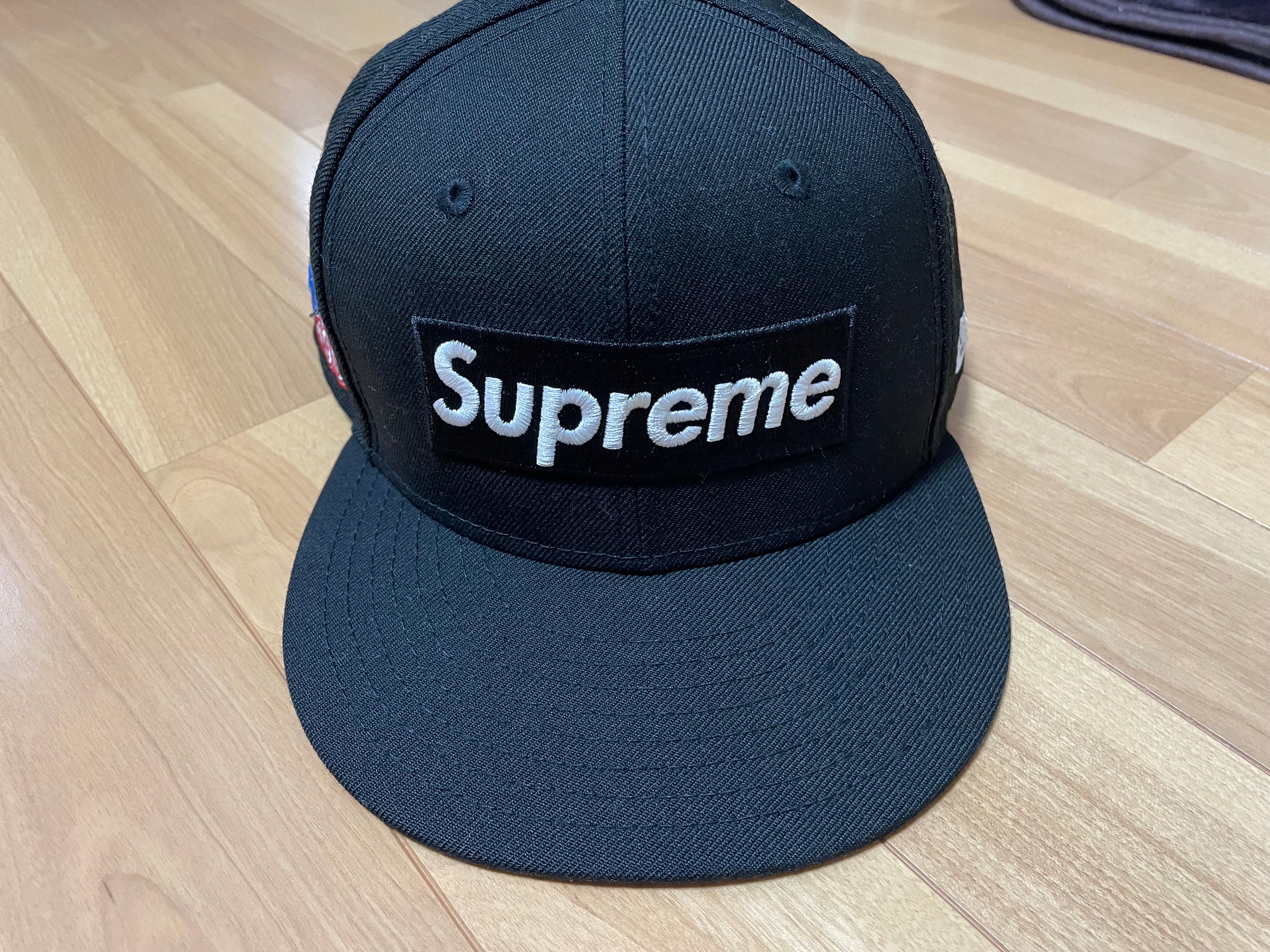 Supreme World Famous Box Logo New Era® "Black"