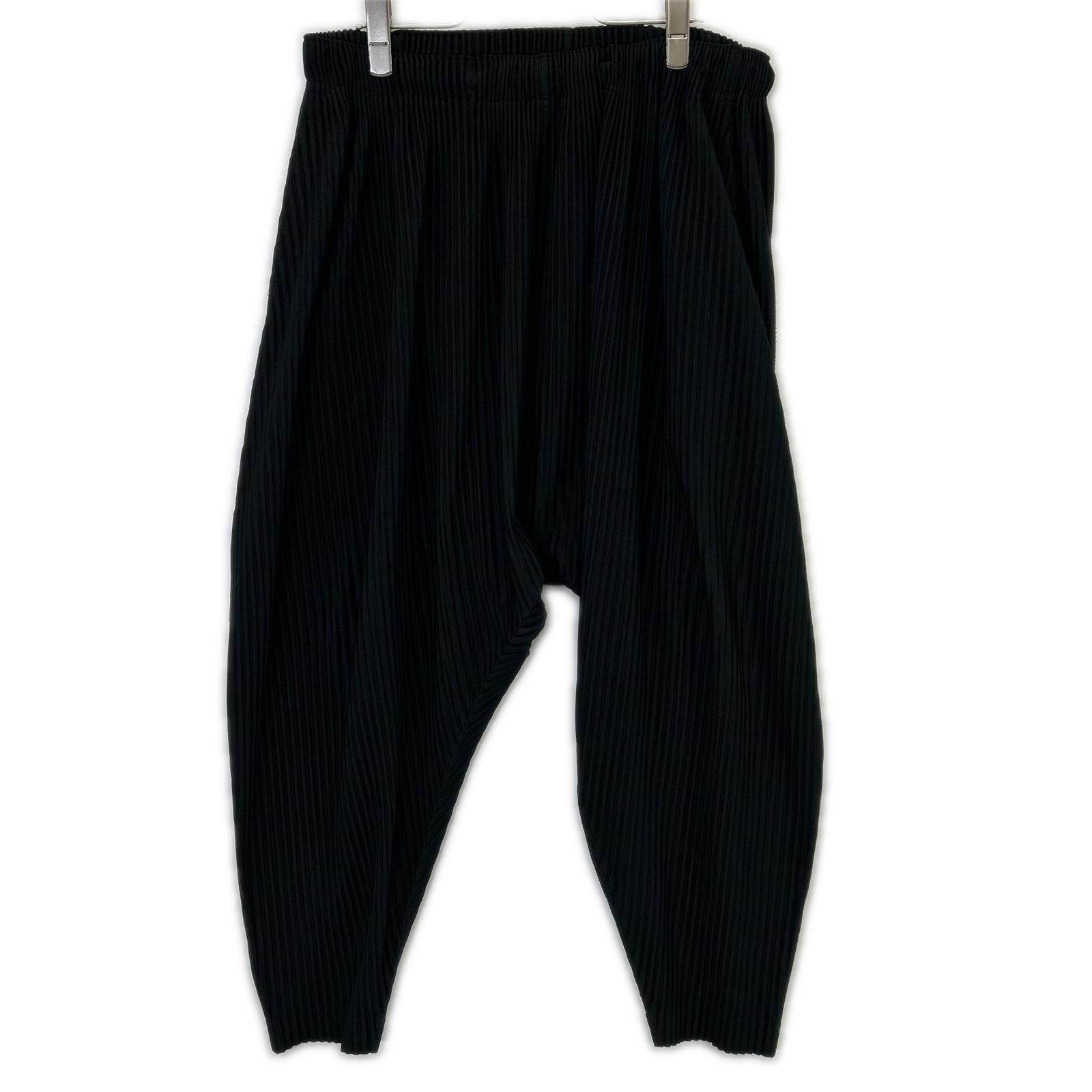 オムプリッセ イッセイミヤケ HP13JF132 プリーツサルエルパンツ 3