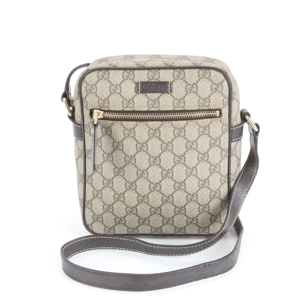■極美品 グッチ GGスプリーム 233268 ショルダーバッグ