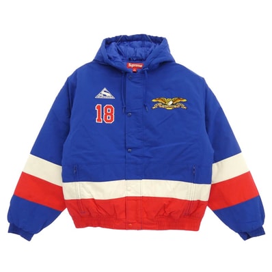 Supreme シュプリーム ANTI HERO アンチヒーロー 25AW Antihero アンタイヒーロー 25AW Stadium Jacket スタジアム ジャケット ブルー系 S【新古品】【未使用】【中古】