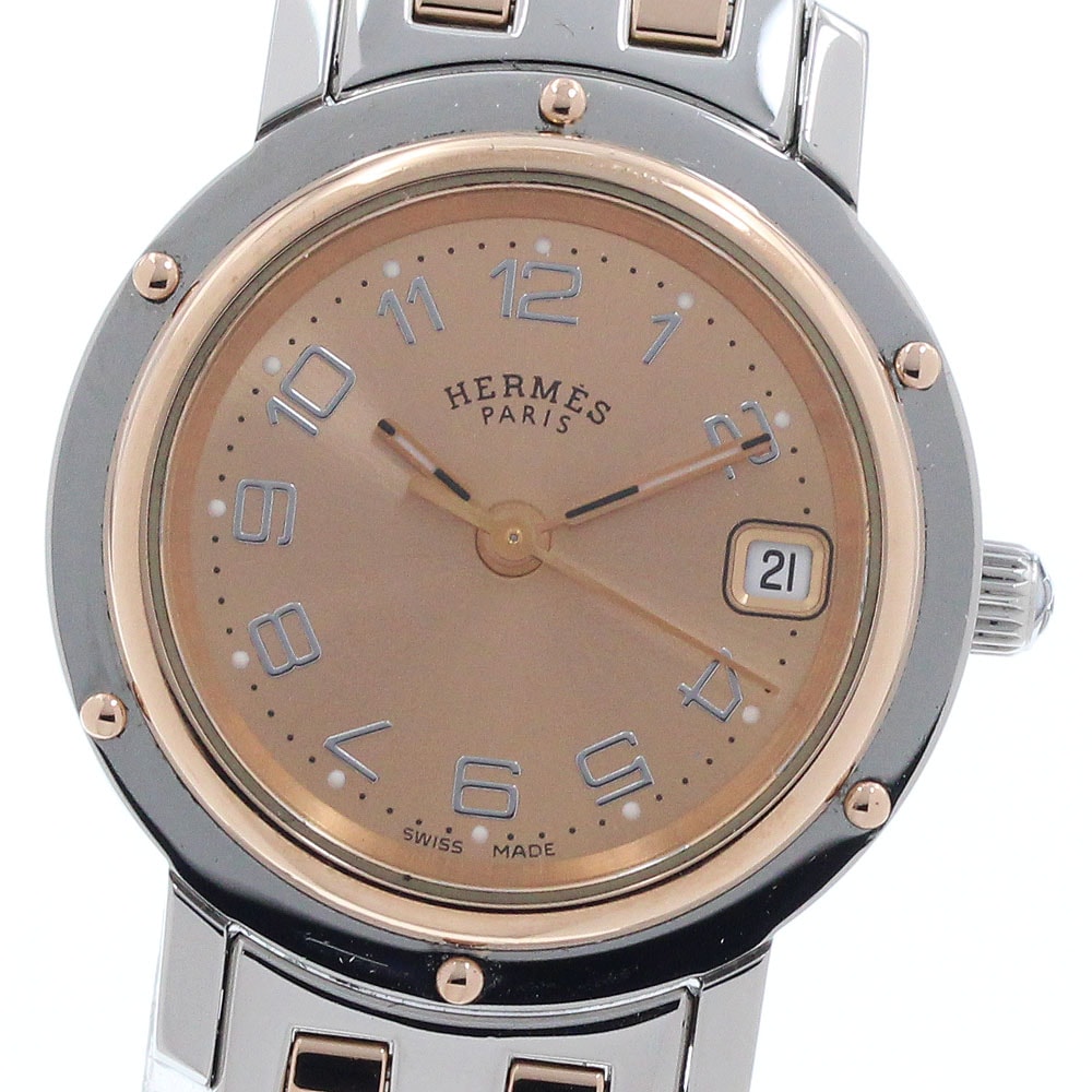 ☆良品 エルメス クリッパーナクレ CL4.221 レディース 【中古】