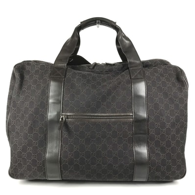グッチ GUCCI GG ロゴ 112270 カバン 旅行バッグ トラベルバッグ ボストンバッグ GGキャンバス/レザー ブラウン