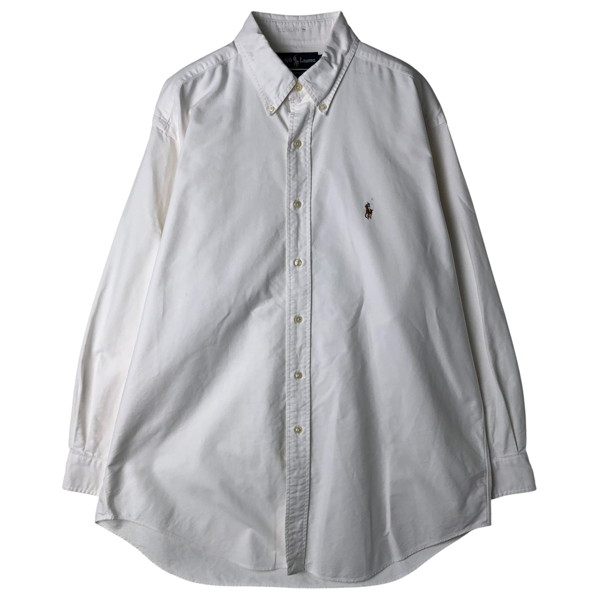 古着 ラルフローレン Ralph Lauren YARMOUTH 長袖 ボタンダウンシャツ メンズL相当/eaa611379