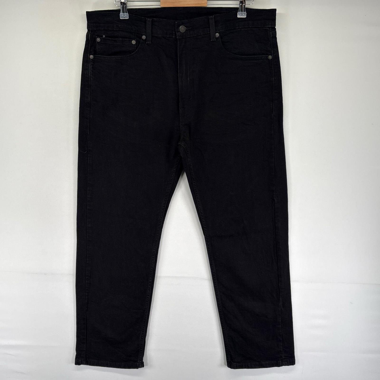 古着 リーバイス Levi's デニム パンツ 505 5ポケット ブラックデニム ジッパーフライ ジーンズ ジーパン W38 L29  ブラック系 メンズ