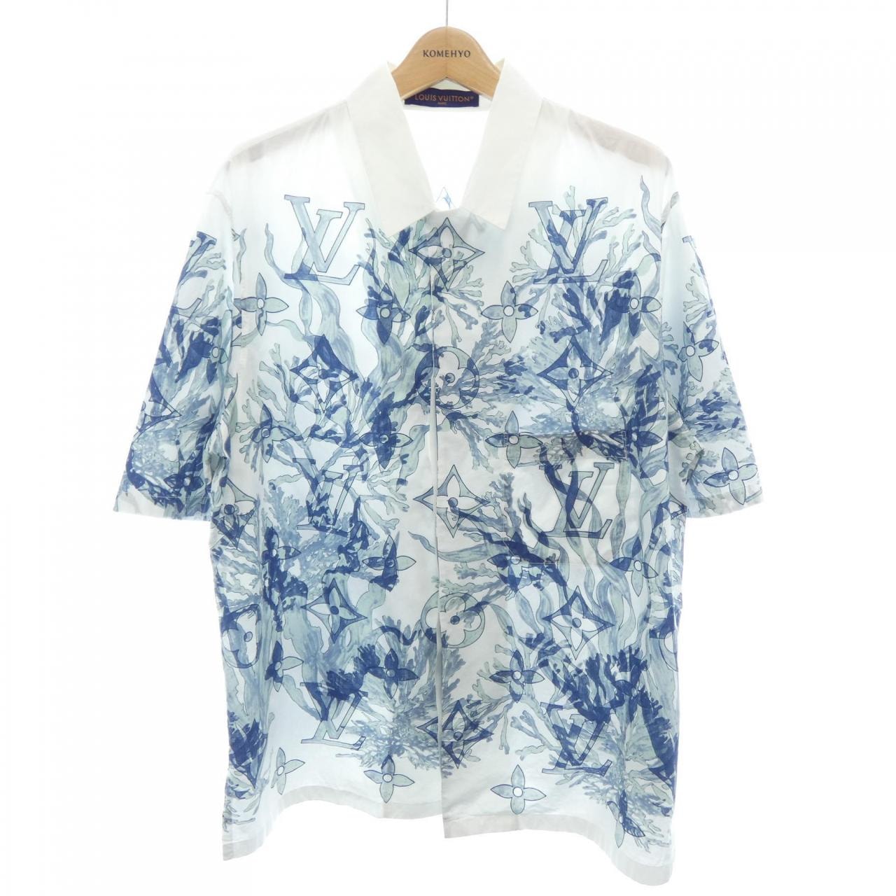 ルイヴィトン LOUIS VUITTON グラフィックショートスリーブコットンシャツ HPS36WAAV S/Sシャツ