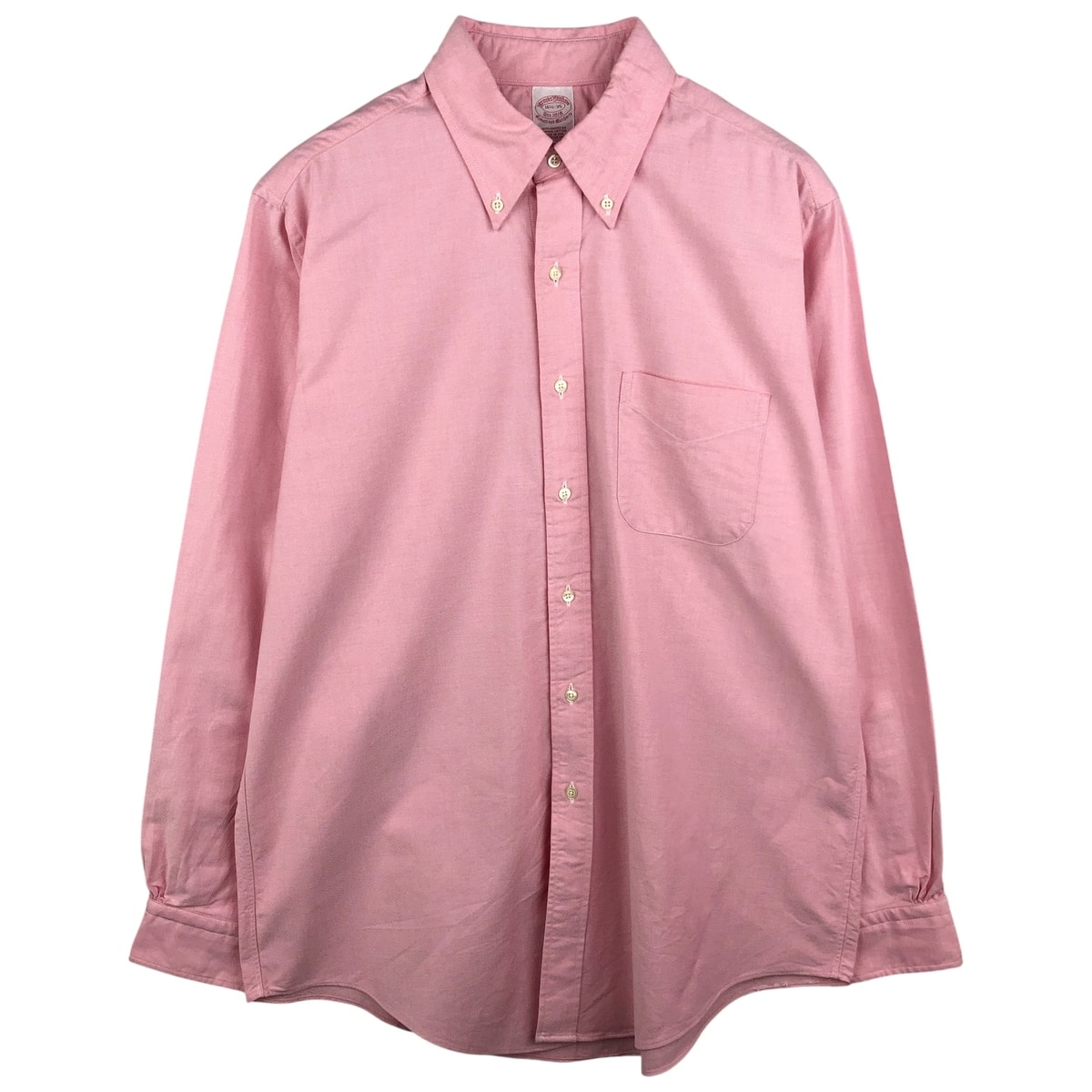 古着 ブルックスブラザーズ Brooks Brothers Est.1818 長袖 ボタンダウンシャツ USA製 メンズL相当/eaa608006