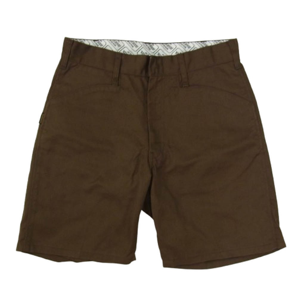 NEIGHBORHOOD ネイバーフッド ショートパンツ 20SS 201SPNH-PTM03 WP WIDE EC-ST コットン ワイド ショーツ ハーフパンツ ブラウン系 S【中古】