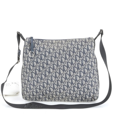 ■美品 クリスチャンディオール トロッターショルダーバッグ