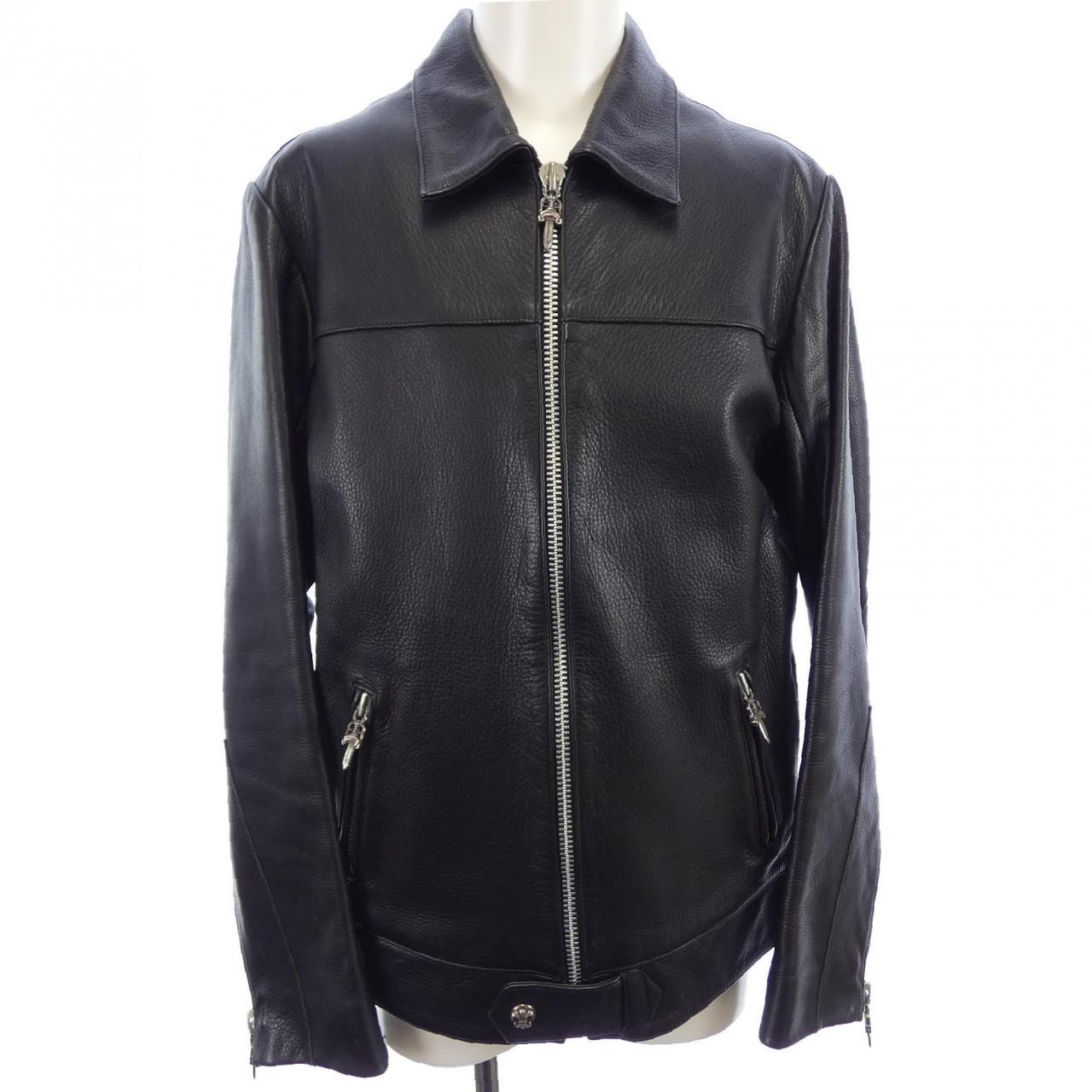 クロムハーツ CHROME HEARTS 2127-304-8225 レザージャケット