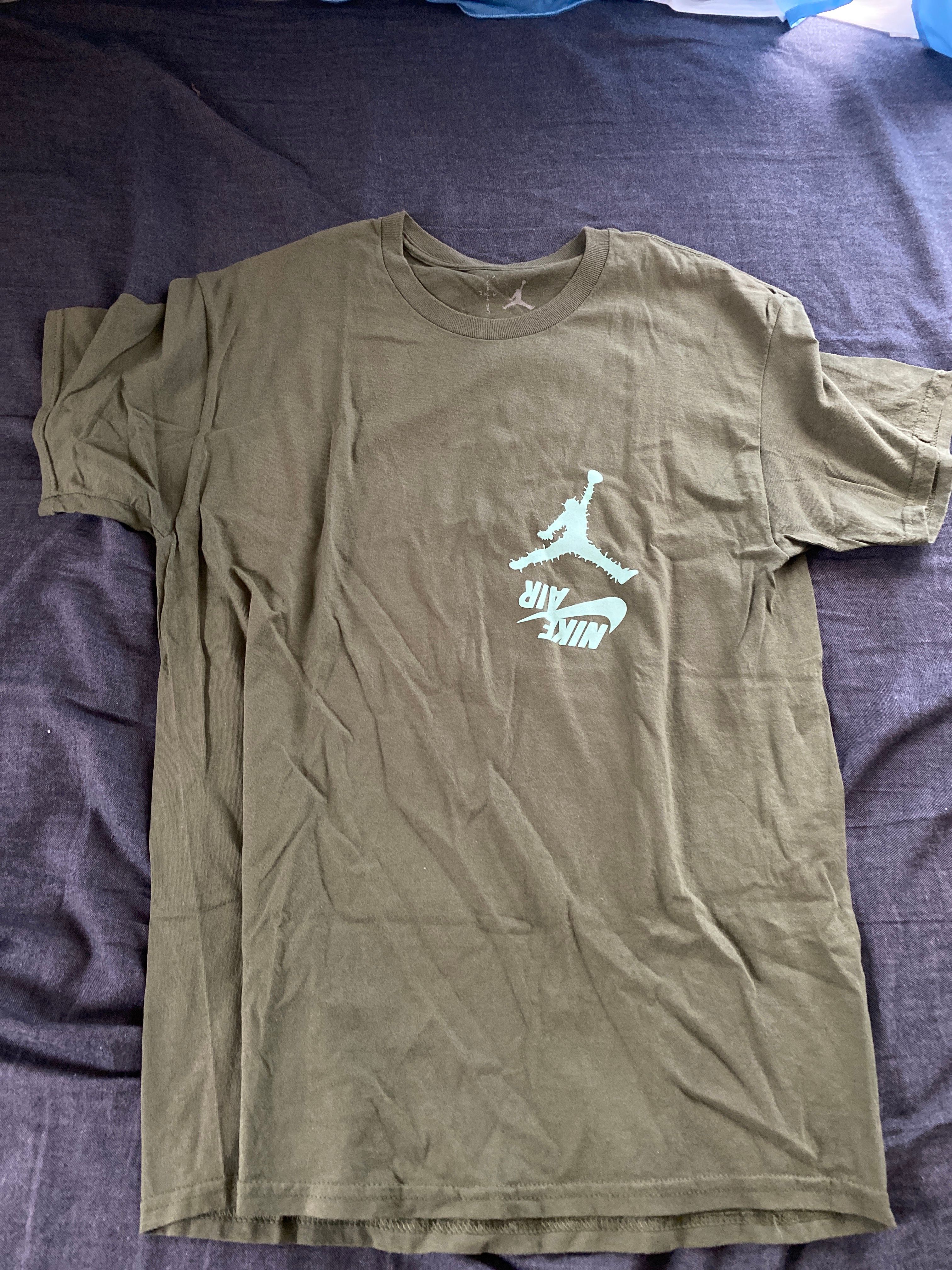 Air Jordan x Travis Cactus Jack Highest T Shirt "Olive"