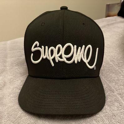 Supreme Handstyle New Era "Black"