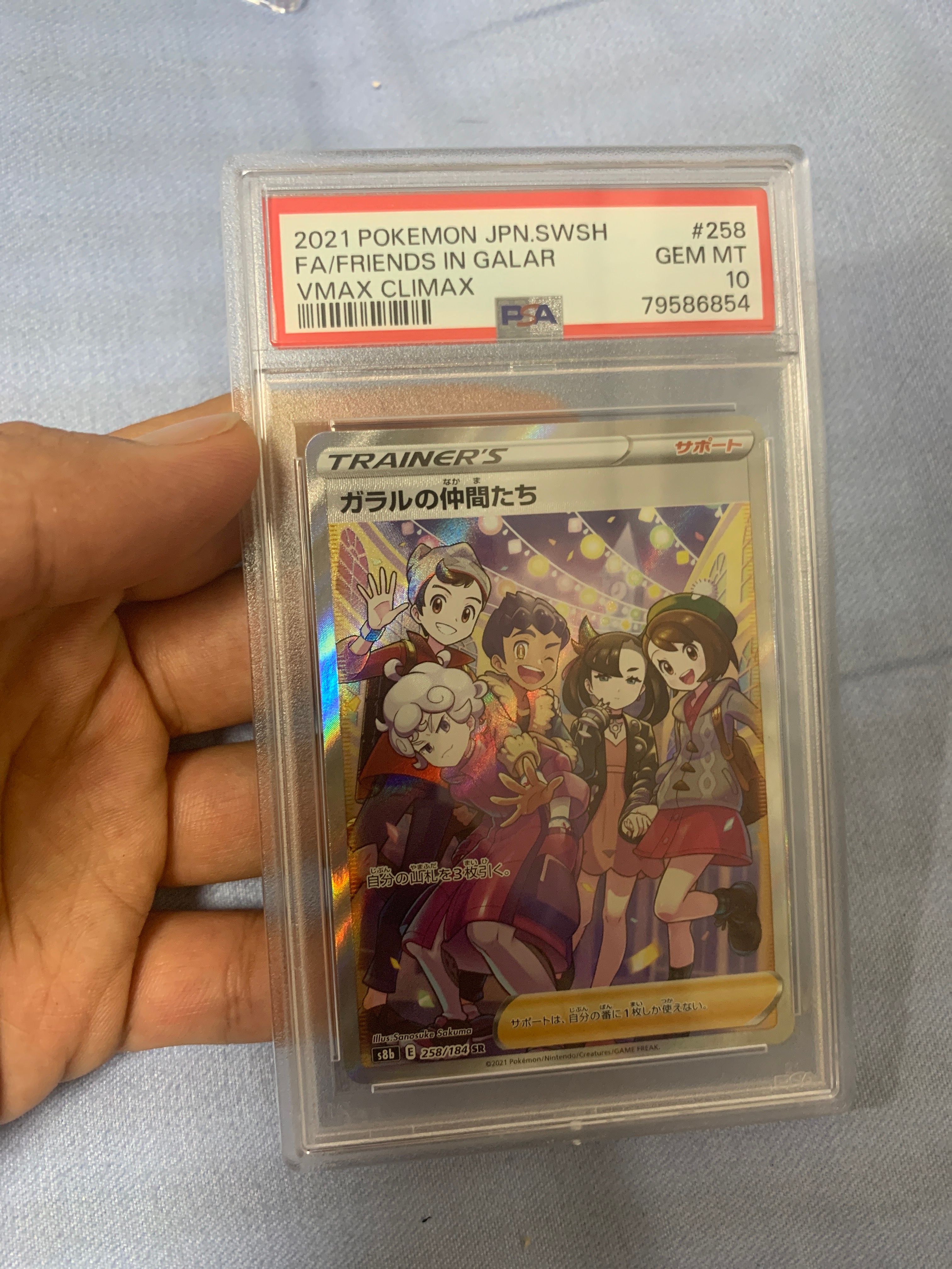 ガラルの仲間たち SR[S8b 258/184](ハイクラスパック「VMAXクライマックス」)