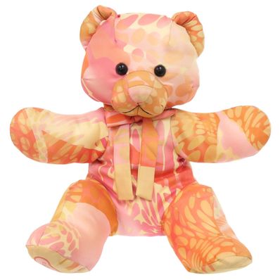 サルヴァトーレフェラガモ シルク オレンジ ピンク ぬ