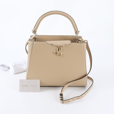 ■極美品 ジミーチュウ ヴァレンヌショルダーバッグ レザー