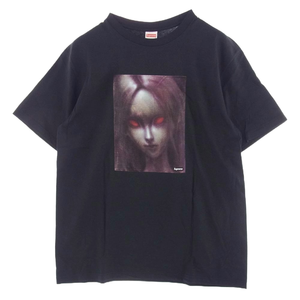 Supreme シュプリーム Tシャツ 24AW Supreme Red Eyes Tee レッドアイ プリント 半袖 Tシャツ ブラック ブラック系 L【新古品】【未使用】【中古】