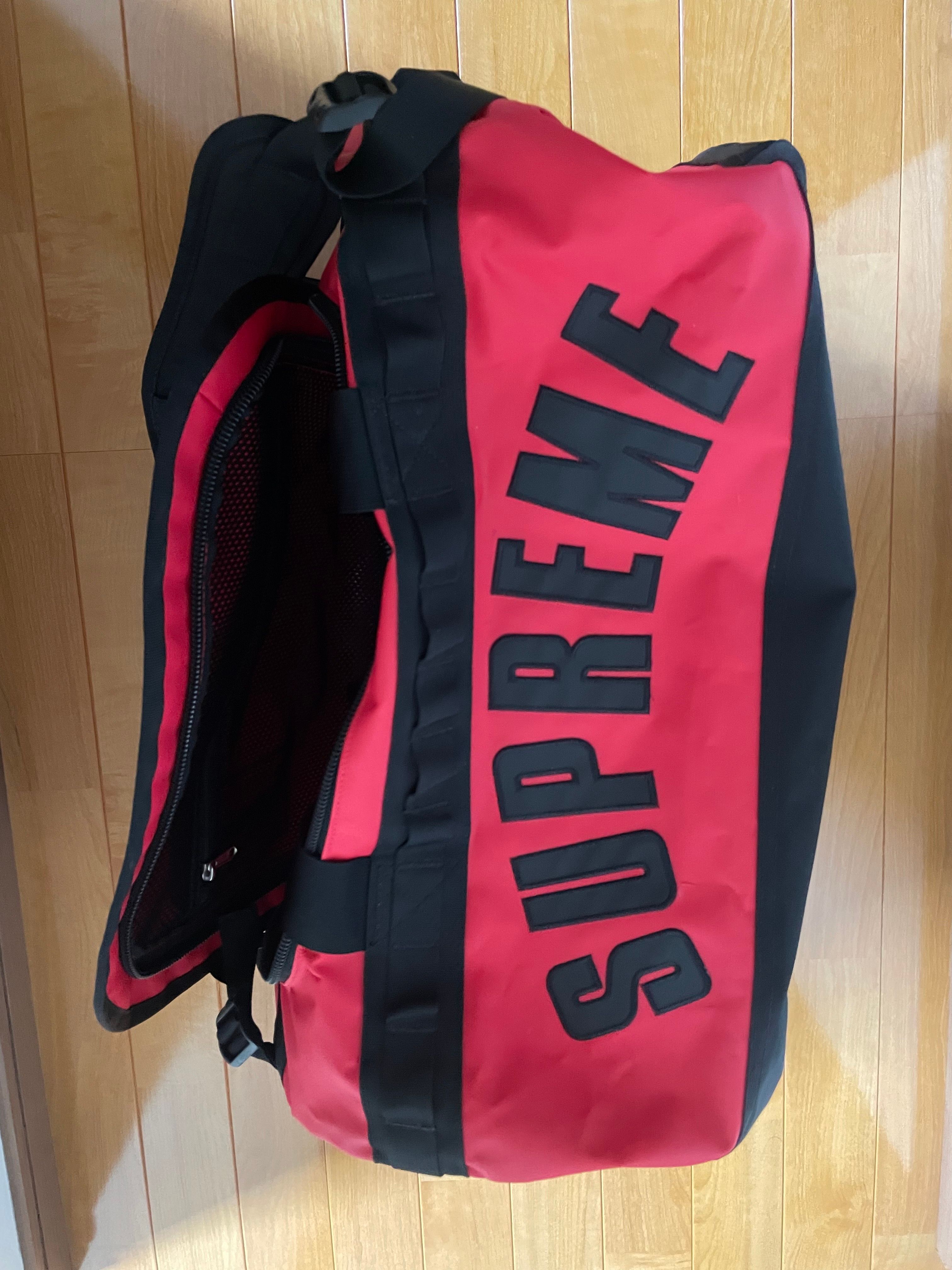 Supreme x The North Face Arc Logo Base Camp Duffle Bag "Red"