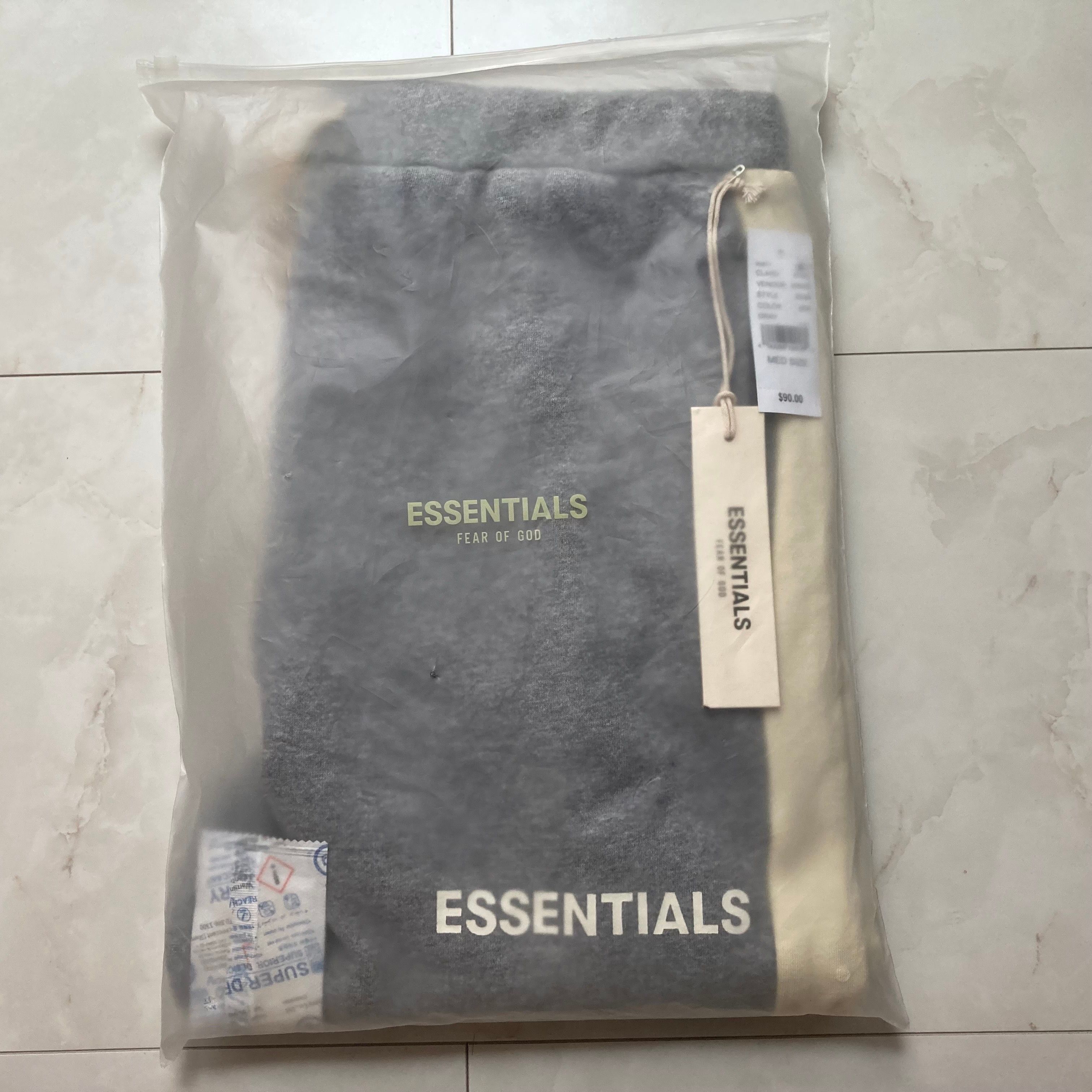 FEAR OF GOD Essentials Side Stripe Sweatpants "Grey"