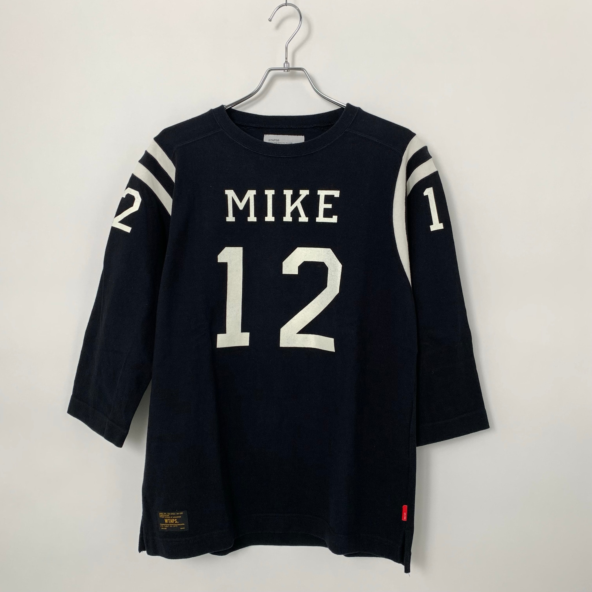 WTAPS 7/8 Sleeve top Black