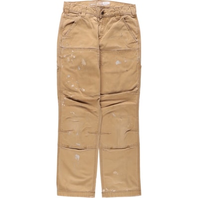 古着 カーハート Carhartt RELAXED FIT ペイント ダブルニー ダックペインターパンツ メンズw30相当/eaa678250