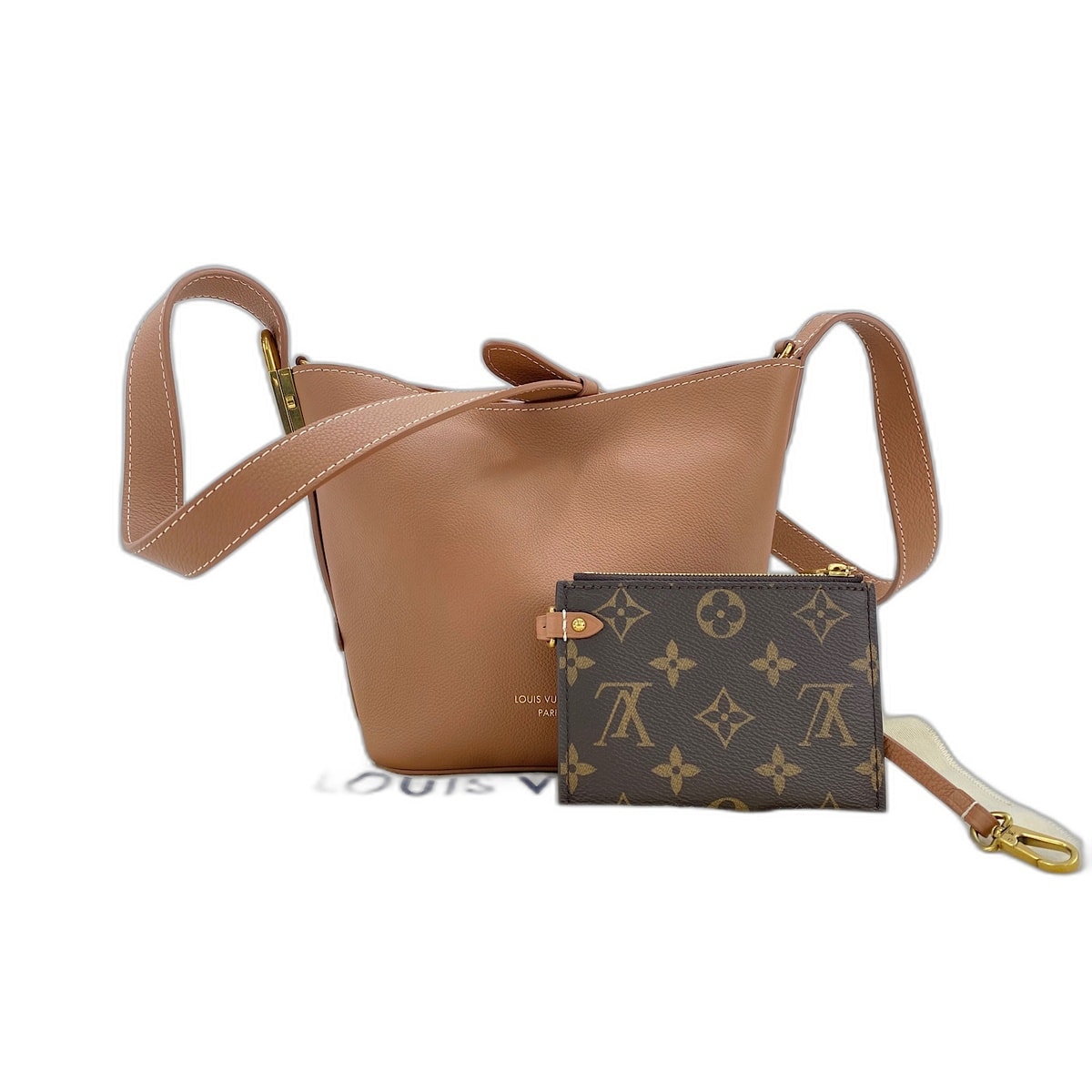 ヴィトン LV ロウキー・オール・イン ショルダーバッグ レザー【中古】