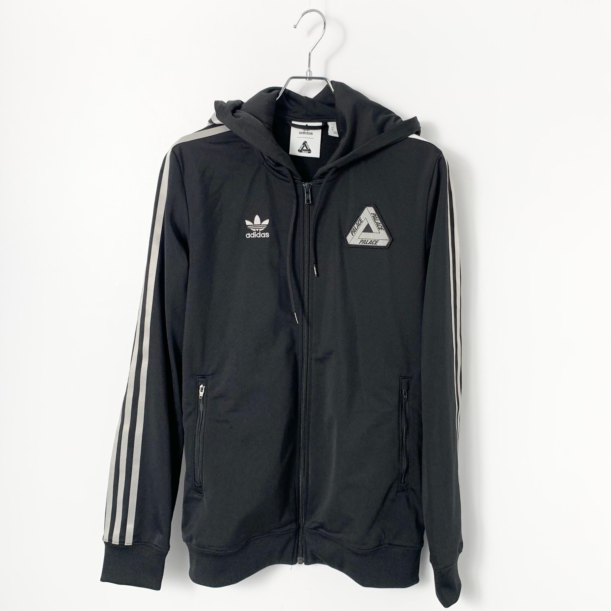 adidas × PALACE Hooded Track Jacket "Black"