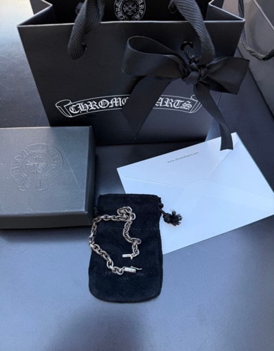 クロムハーツ Chrome Hearts Paper Chain BraceletSilver