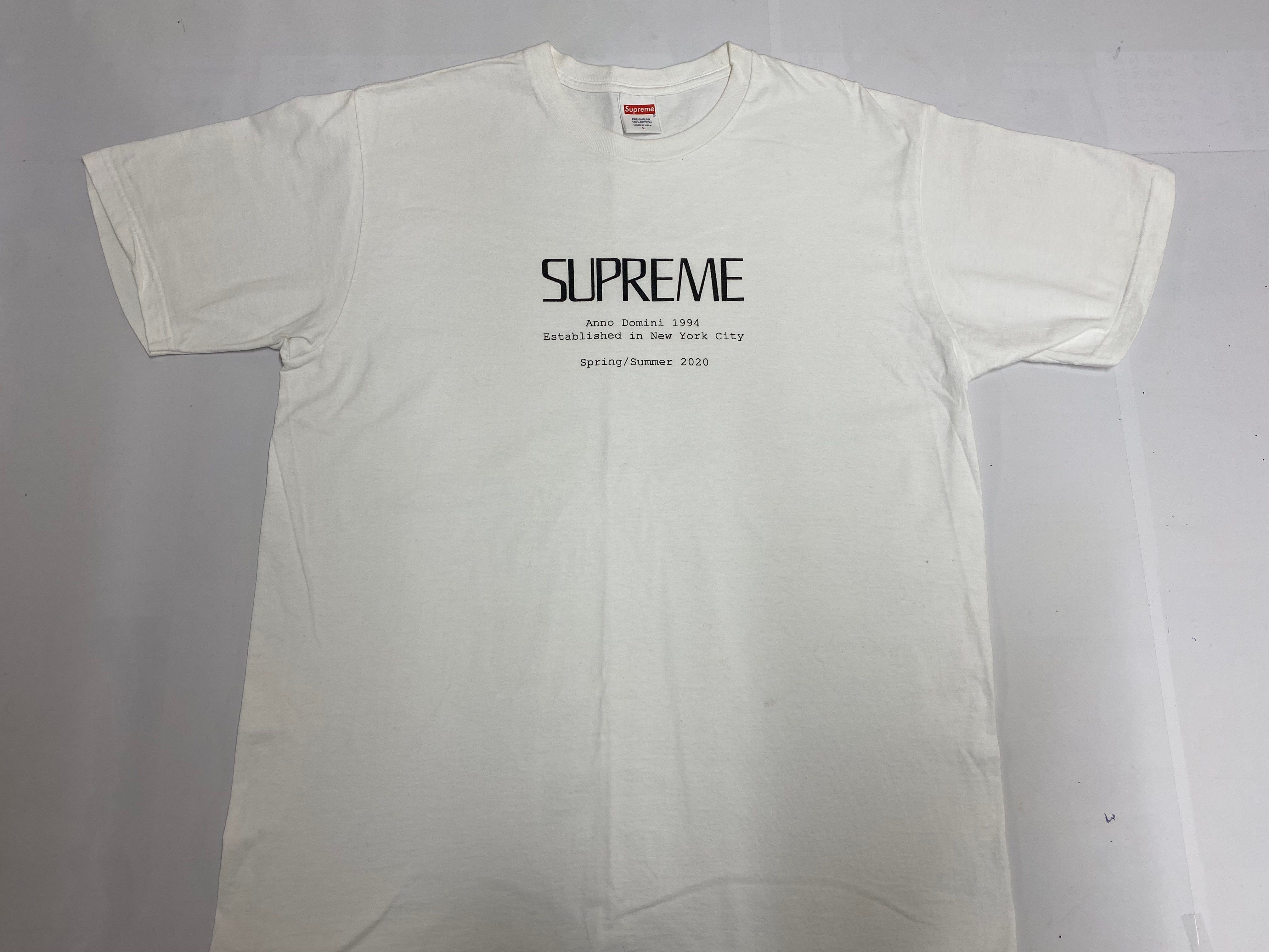 Supreme Anno Domini Tee "White"