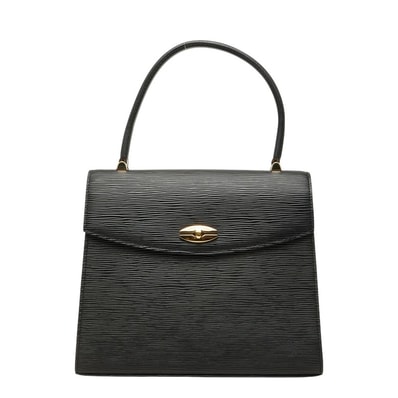 ルイ ヴィトン エピ マルゼルブ ハンドバッグ トップハンドル M52372 ノワール ブラック レザー レディース LOUIS VUITTON 中古