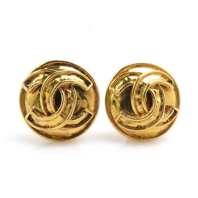 シャネル CHANEL イヤリング ココマーク メタル ゴールド レディース【中古】 e61609i