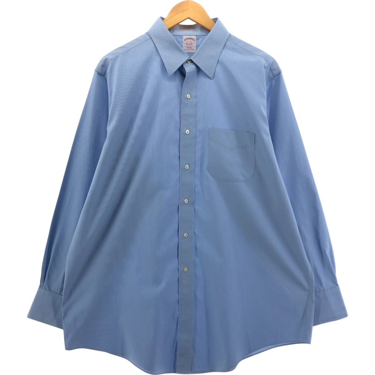 古着 ブルックスブラザーズ Brooks Brothers Est.1818 長袖 コットンシャツ メンズXL相当/eaa541707