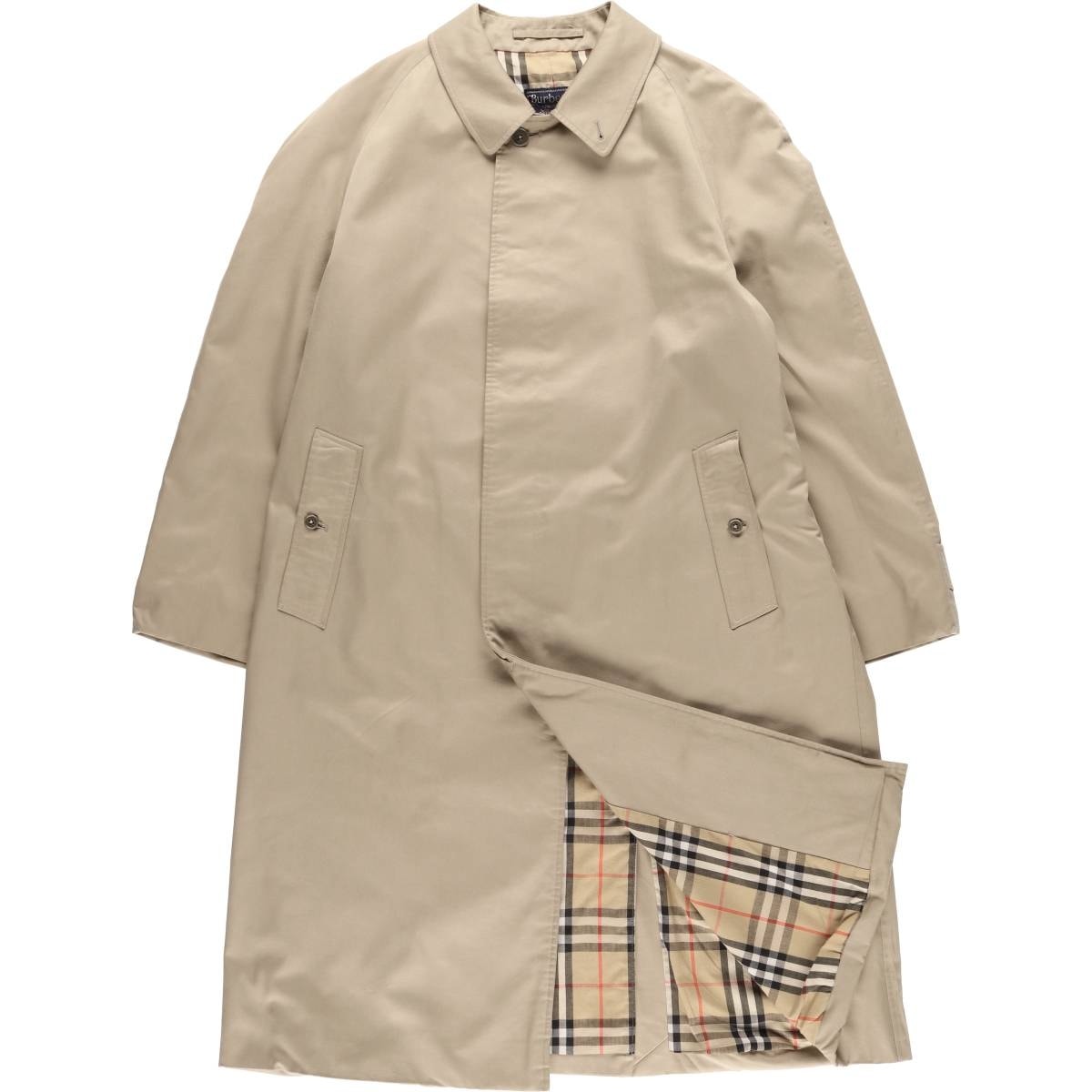 古着 バーバリー Burberry's ステンカラーコート バルマカーンコート 英国製 メンズXL相当/evb031890