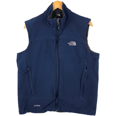 古着 ザノースフェイス THE NORTH FACE APEX エイペックス ウォームアップベスト メンズM相当/eaa598549