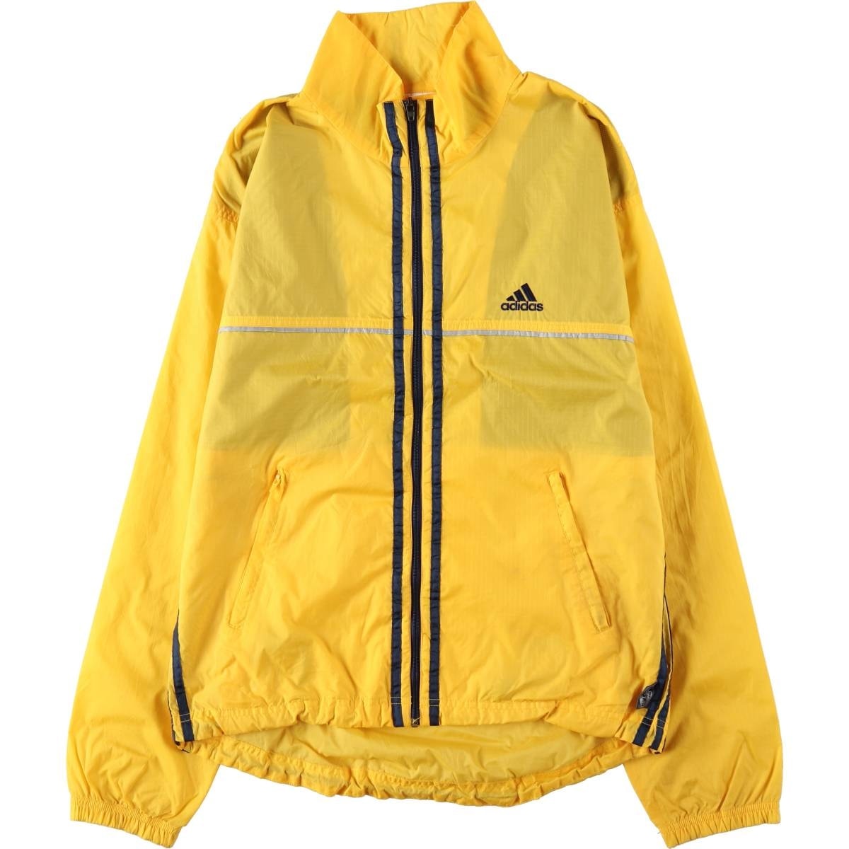 古着 90~00年代 アディダス adidas リップストップ ナイロンジャケット メンズM相当 ヴィンテージ/eaa632377