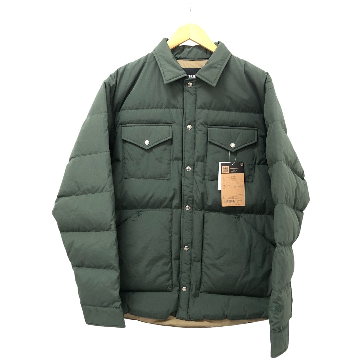 □□THE NORTH FACE ザノースフェイス ジャケット 中綿ジャケットスタッフドシャツ SIZE L ND92532 アルパイン