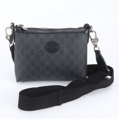 ■極美品 グッチ GGスプリーム 760021 ショルダーバッグ