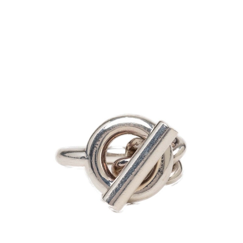 Hermes Croisette Ring GM Large Model "Silver"