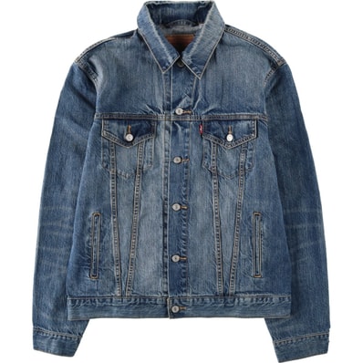 古着 リーバイス Levi's デニムジャケット Gジャン メンズL相当/eaa659524
