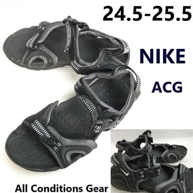 NIKE ACG/ナイキ★AIR/アウトドア/スポーツサンダル【24.5-25.0-25.5/black/黒】All Conditions Gear/アウトドア/sandal/Shoes/trainers◆sQ-604