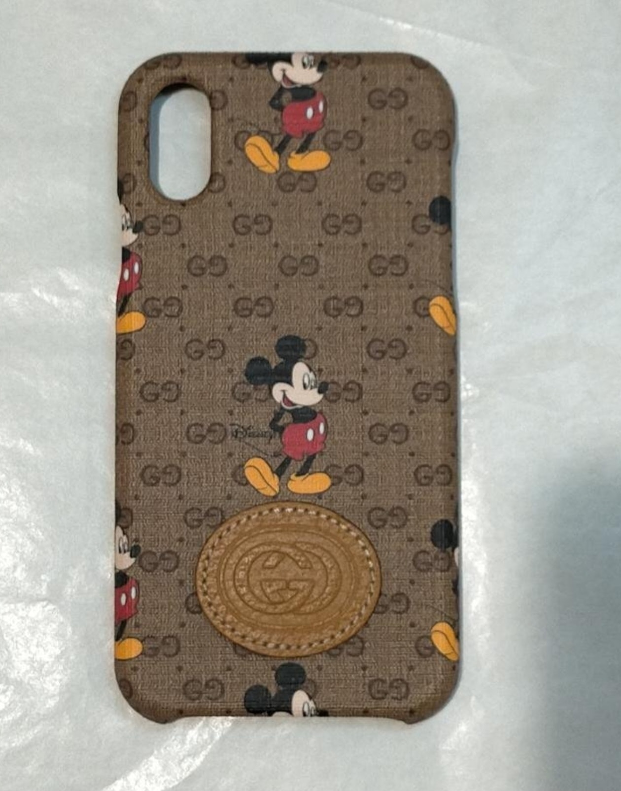 GUCCI x Disney GG Supreme Mickey Mouse iPhone X / XS Case
