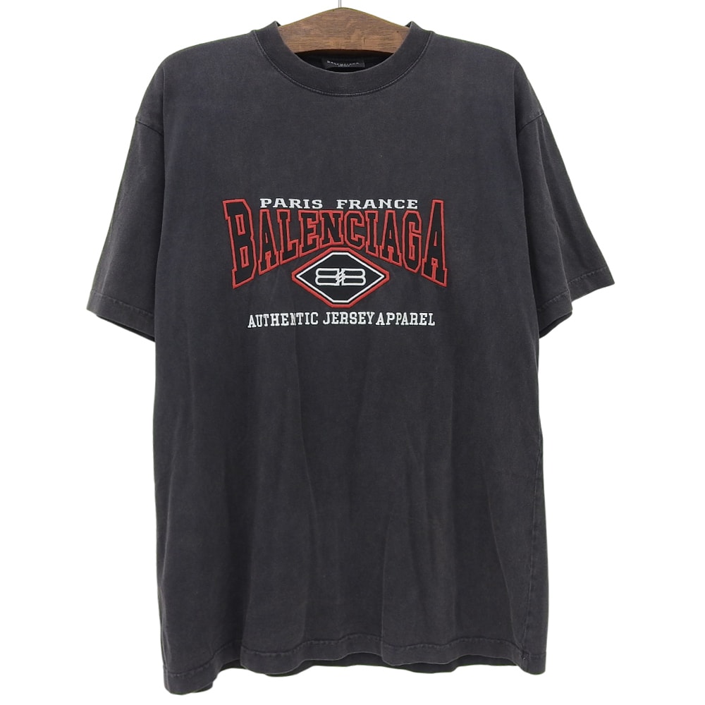 未使用に近い】バレンシアガ 美品 TMVA9 AUTHENTIC オーバーサイズ T