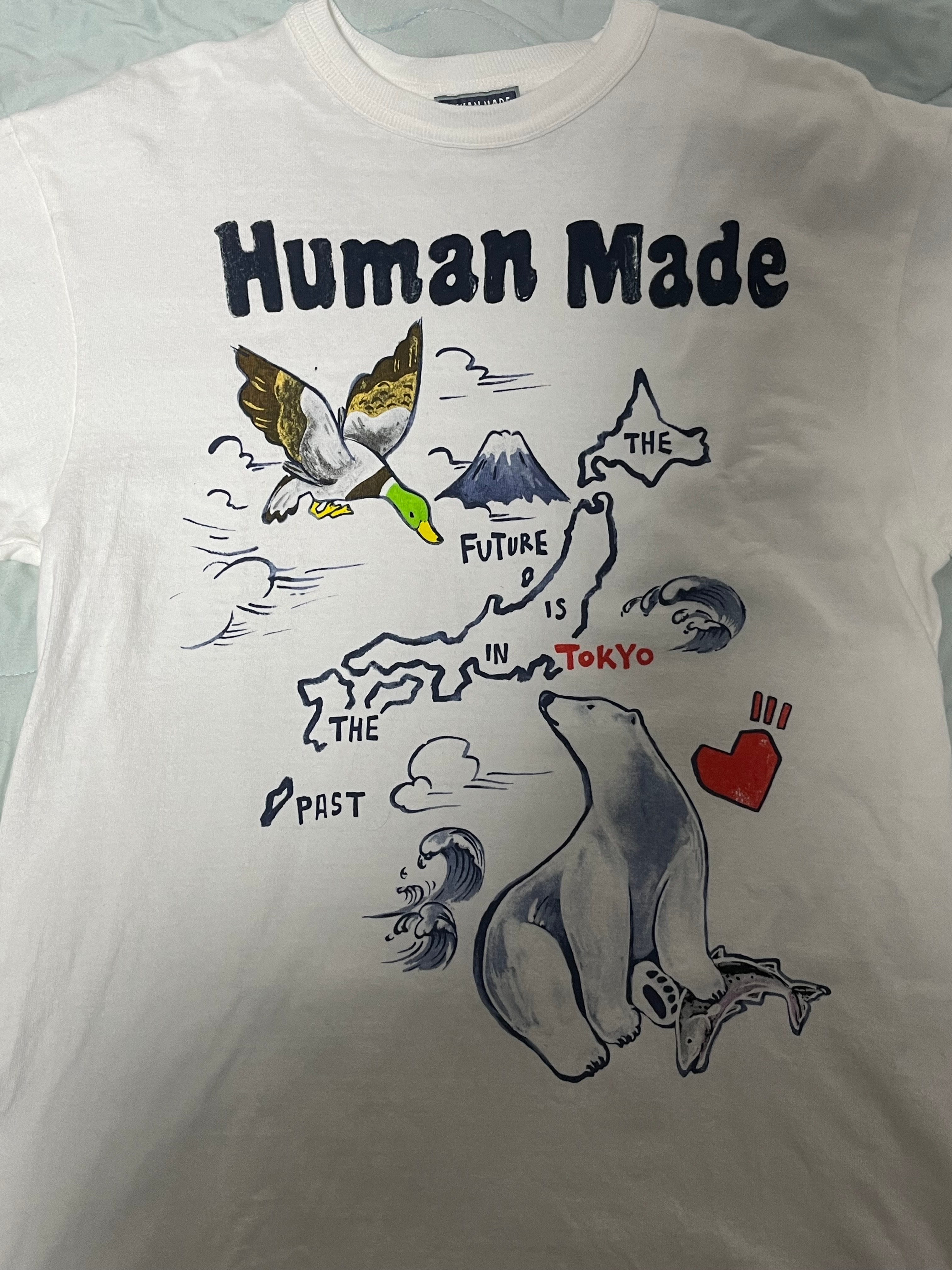 A (未使用に近い)】ヒューマンメイド グラフィック Tシャツ 