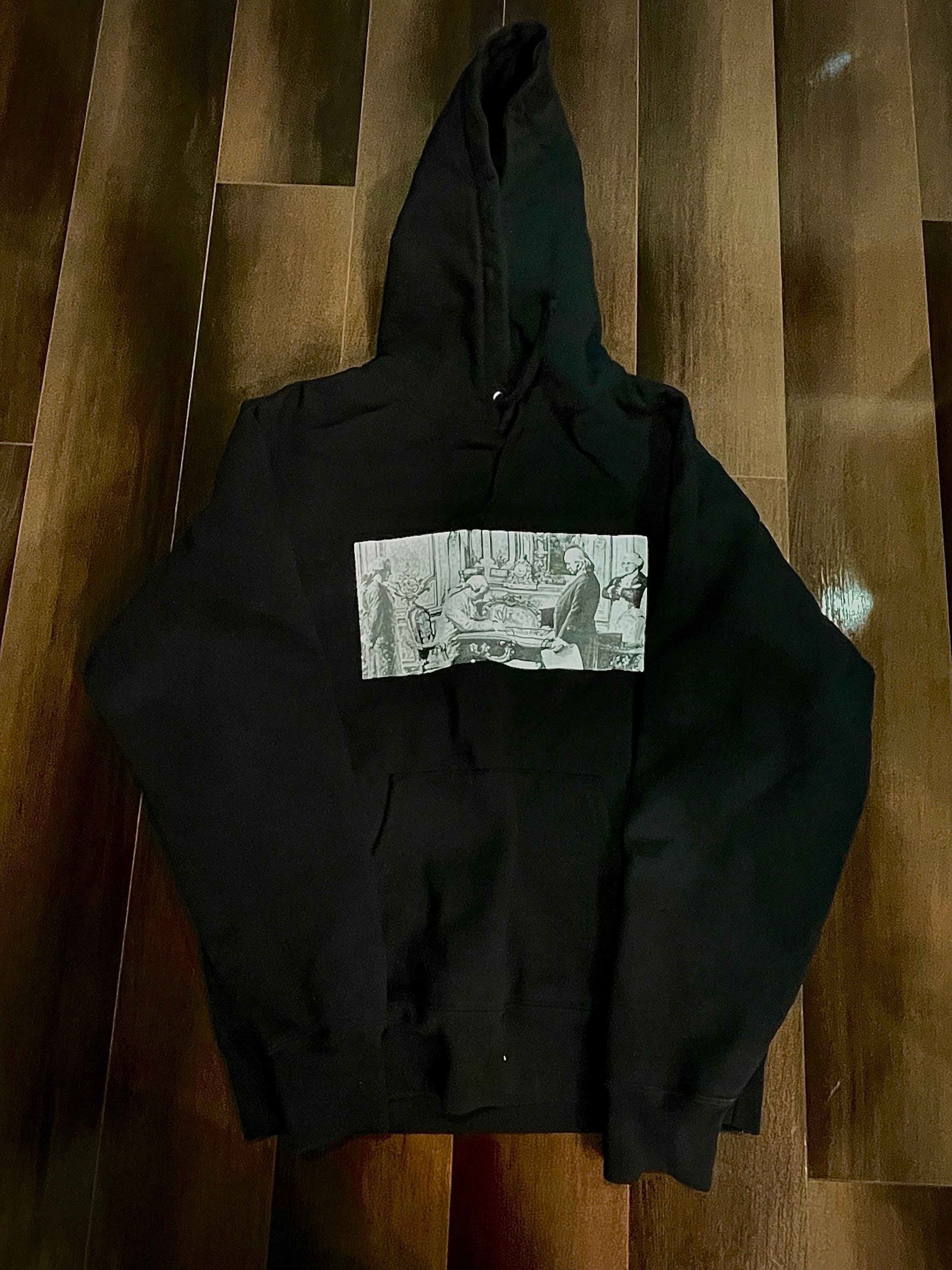 Supreme / Mike Kelley Franklin Hooded Sweatshirt "Black"