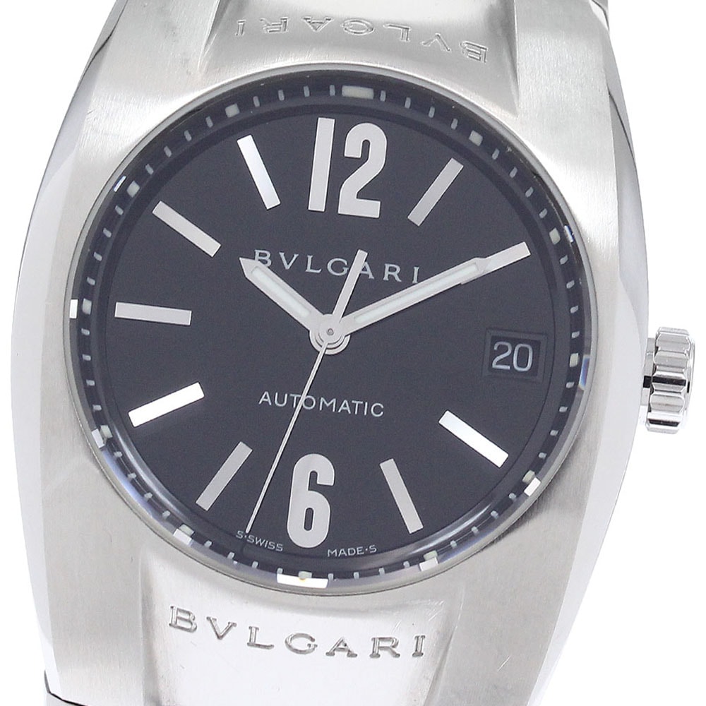 ★箱・保 ブルガリ エルゴン デイト EG35S 自動巻き ボーイズ 【中古】