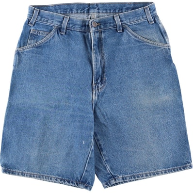 古着 ディッキーズ Dickies デニムペインターショーツ ショートパンツ メンズw33相当/eaa619347