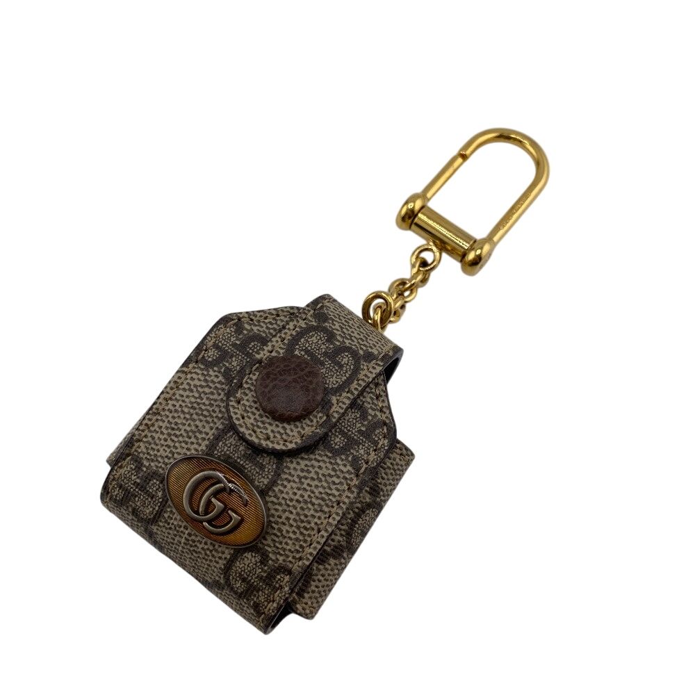 グッチ GUCCI 携帯・スマホアクセサリー GGキャンバス オフィディア AirPodsケース 596720 べージュ
