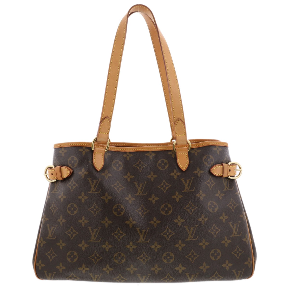 LOUIS VUITTON ルイ・ヴィトン バティニョール オリゾンタル トートバッグ M51154 モノグラム ブラウン  レディース【中古】
