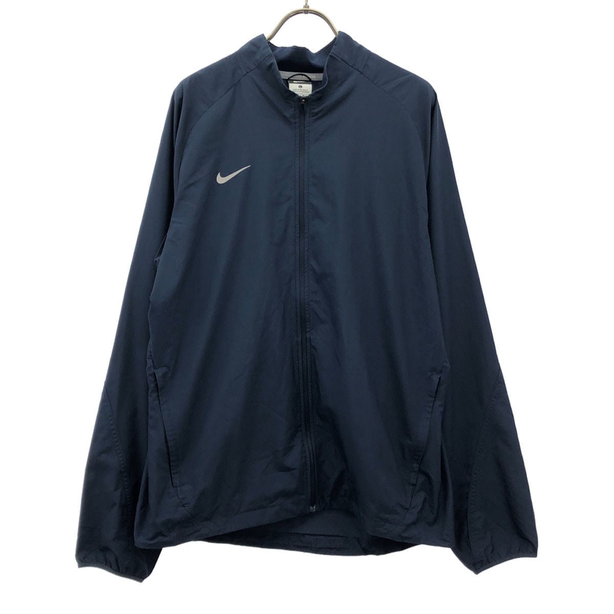 NIKE RUNNING ナイキ ランニング ロゴプリント トレーニング ジップジャケット L ネイビー