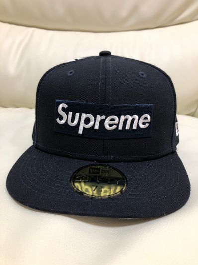 Supreme / New York Yankees Box Logo New Era "Navy"