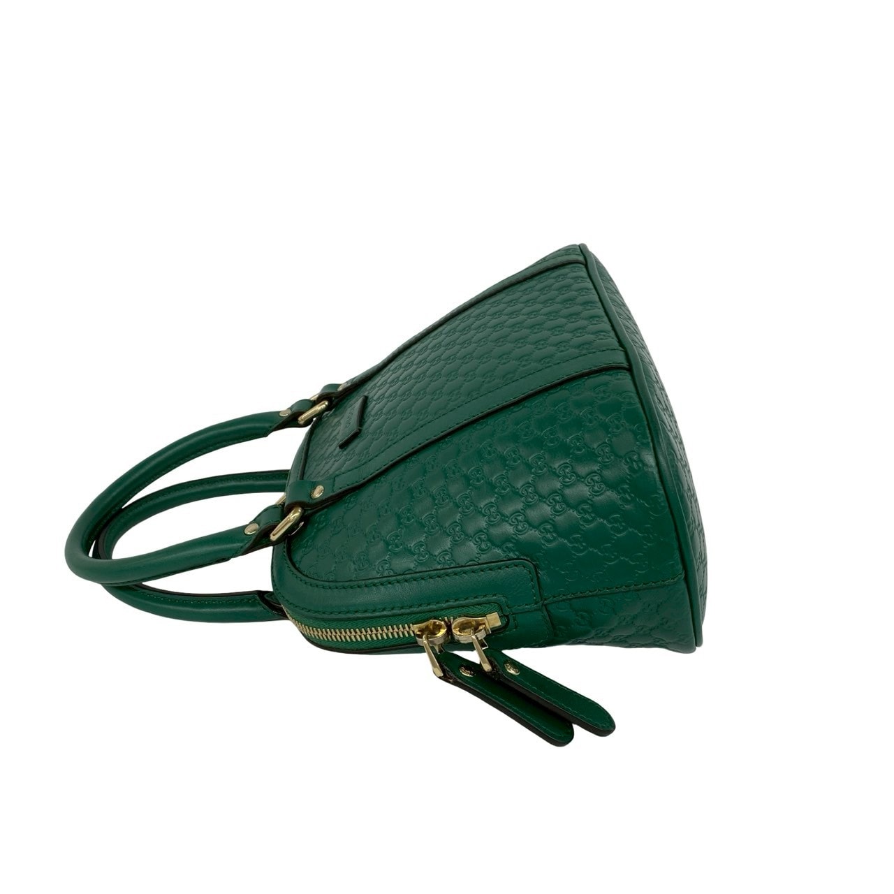 B (目立った傷や汚れなし)】GUCCI グッチ マイクロ グッチシマ レザー