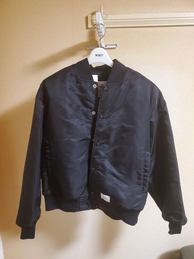 Wtaps TEAM / JACKET / NYLON. TWILL "Black"